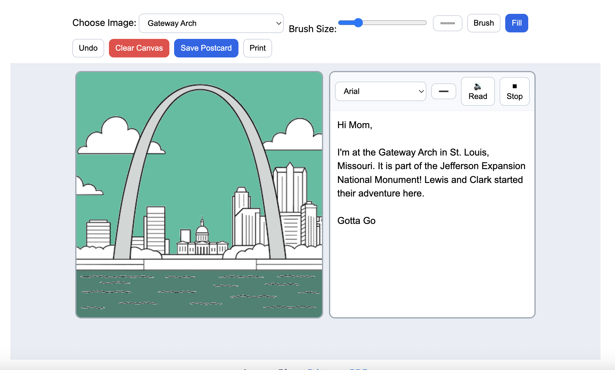 Postcards Across America - Online